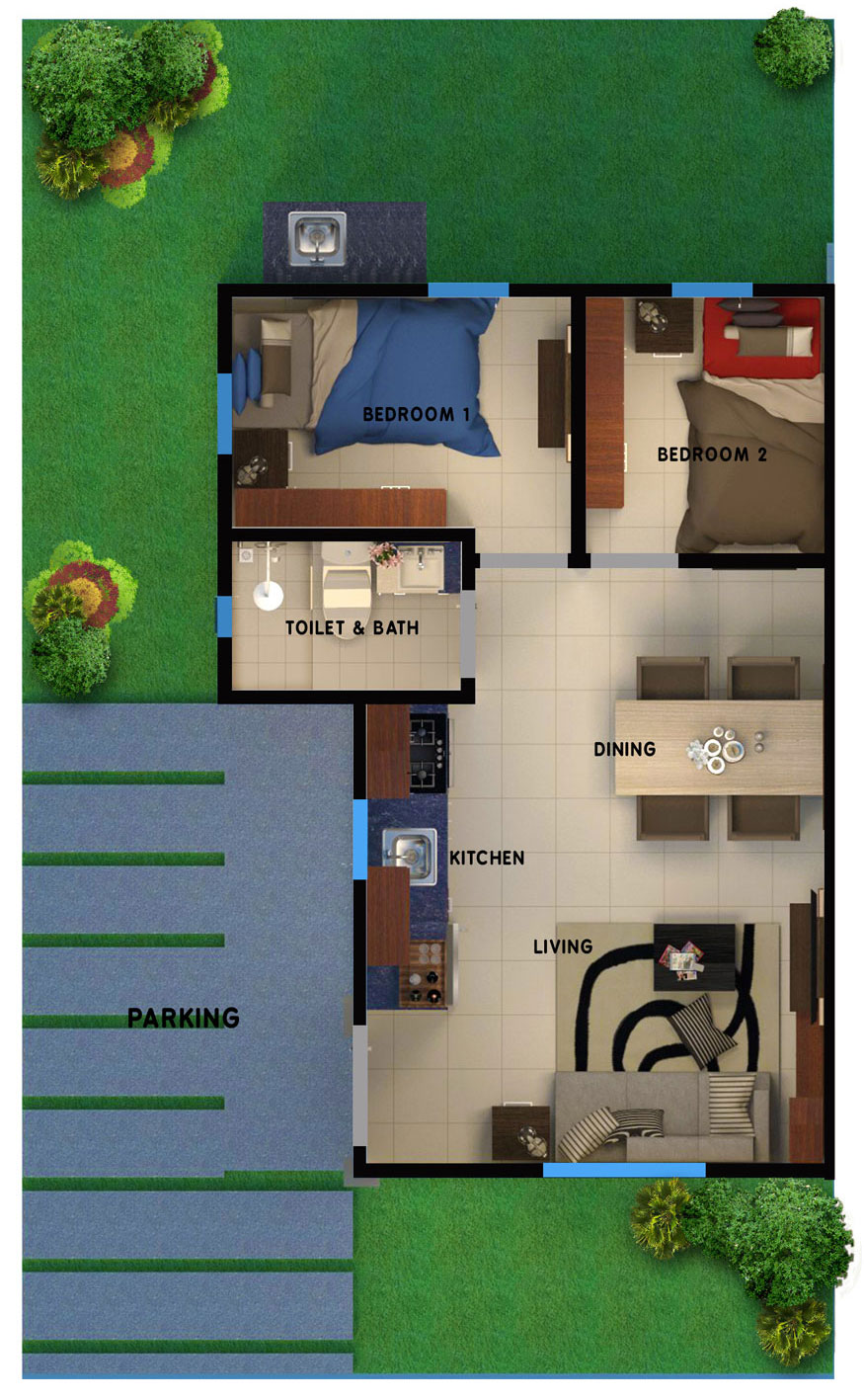 Floor Plan Clover